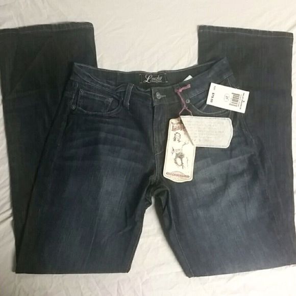 Lucky Brand Denim - Lucky easy Rider midrise relaxed fit bootleg jeans